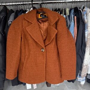 Sam Edelman Women's Teddy Jacket in Rust